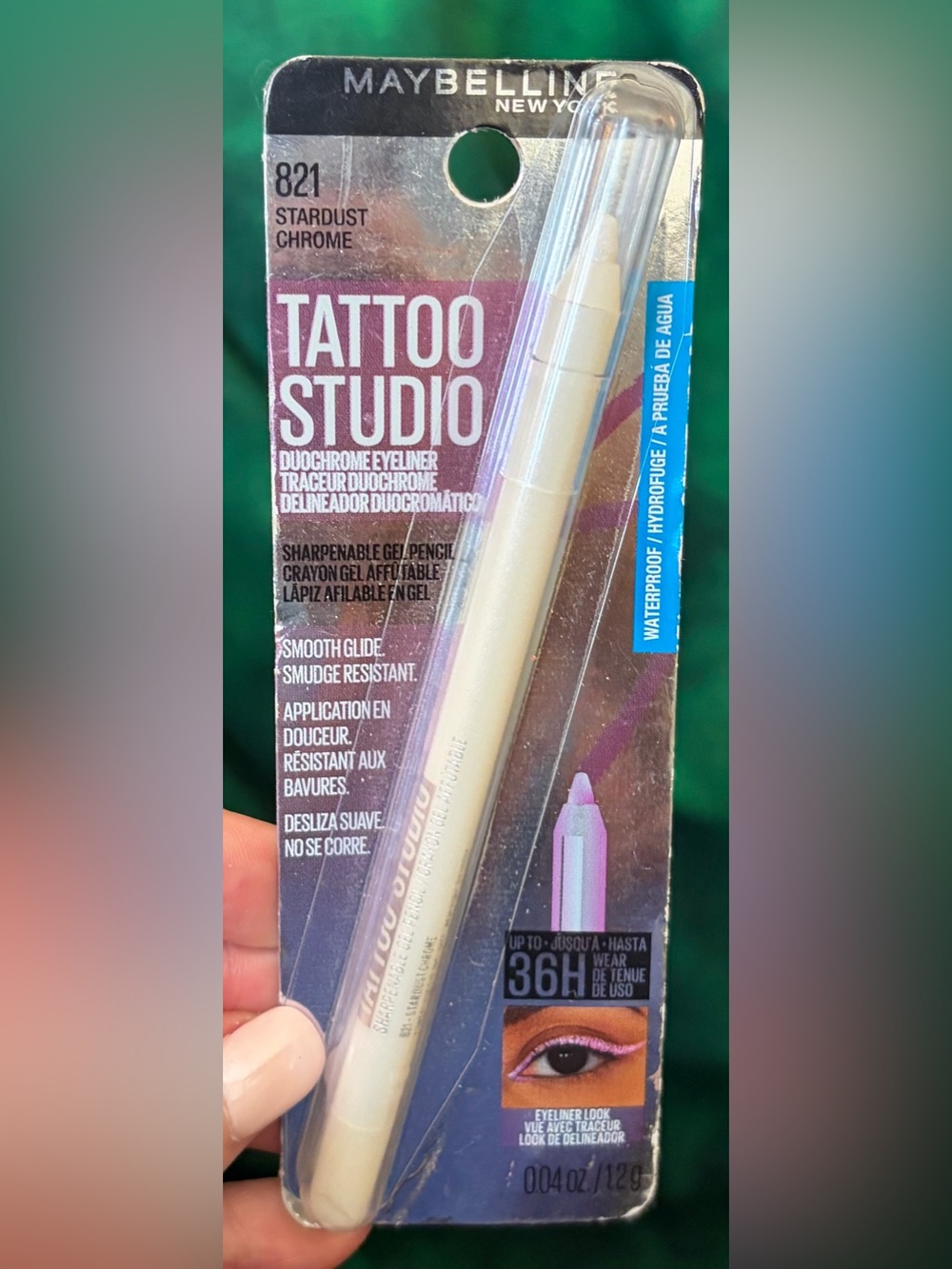 Maybelline Tattoo Studio DuoChrome Gel Eyeliner - Stardust Chrome 821